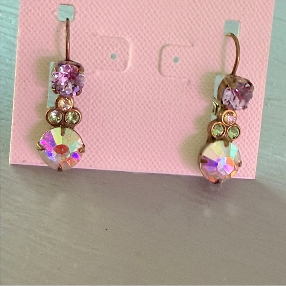 Sorrelli Jewelry - Sorrelli Brass Tone Crystal Drop Earrings NEW